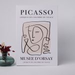 Kitap Görünümlü Dekoratif Kutu Picasso, İskandinav Tarzı Kitap Şeklinde Saklama Kutusu - Görsel 3