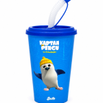 BakGelAl Lisanslı Kaptan Pengu ve Arkadaşları Pipetli Çocuk Bardağı, Eğlenceli Kaptan Pengu