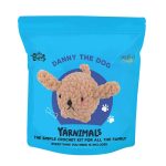BakGelAl Amigurumi Köpek Yapım Kiti Başlangıç Seviyesi Tığ Örgü Seti  Çocuk ve Yetişkin Hobi Seti