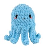 BakGelAl Amigurumi Ahtapot Yapım Kiti Başlangıç Seviyesi Tığ Örgü Seti DIY Crochet Kit - Görsel 2