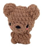BakGelAl Amigurumi Ayı Yapım Kiti Aile ve Çocuk Aktivite Seti Başlangıç Seviyesi Tığ Örgü Seti - Görsel 3