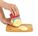 Pratik Chips Chopper Şekilli Sebze ve Meyve Dilimleyici - Görsel 3