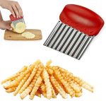 Pratik Chips Chopper Şekilli Sebze ve Meyve Dilimleyici - Görsel 2
