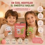 BakGelAl Hello Adorable Amigurumi Kurbağa Yapım Kiti , Kendin Yap Hobi Seti, Türkçe Anlatımlı - Görsel 7