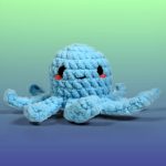 BakGelAl Amigurumi Ahtapot Yapım Kiti Başlangıç Seviyesi Tığ Örgü Seti DIY Crochet Kit - Görsel 3