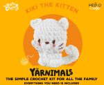BakGelAl Amigurumi Kedi Yapım Kiti Başlangıç Seviyesi Tığ Örgü Seti Çocuk ve Yetişkin Hobi Seti - Görsel 3
