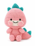 BakGelAl Hello Adorable Amigurumi Dinozor Yapım Kiti – 2 Adet Sevimli Dinozor BFF,  Türkçe Anlatımlı - Görsel 2