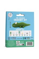 Mini Amigurumi Timsah Yapım Kiti, Anahtarlık DIY Hobi Seti, Video Anlatımlı - Görsel 2