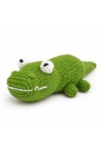 Mini Amigurumi Timsah Yapım Kiti, Anahtarlık DIY Hobi Seti, Video Anlatımlı - Görsel 3