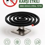 BakGelAl Sivrisinek Kovucu Spiral Tütsü Yasemin Kokulu 10 Adet (5 Çift), Haşere ve Sinek Kovucu Bahçe Balkon Teras Kamp Piknik İçin