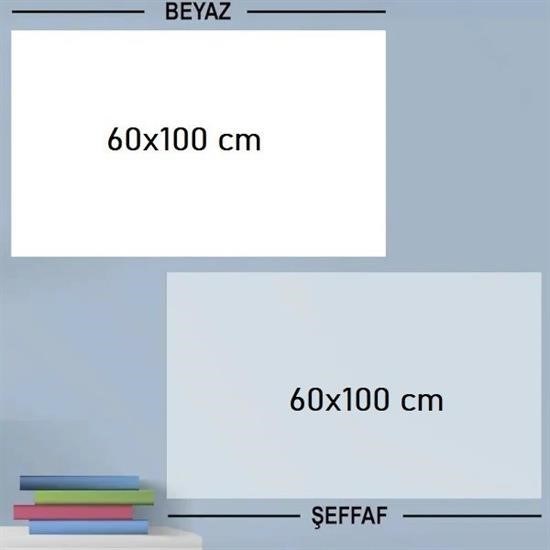 DersCalsmaYazTahtas1-1.jpg BakGelAl Manyetik Beyaz ve Şeffaf Yazı Tahtası 60x100 cm, Ders Çalışma Tahtası 2 li, - Görsel 1
