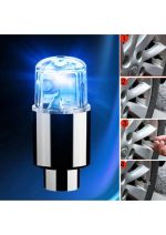 BakGelAl Mavi LED Işıklı Jant Sibop Kapağı Bisiklet Araba Lastik Valf Dekoratif Aksesuar - Görsel 3