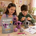 BakGelAl Hello Adorable Amigurumi Koala Yapım Kiti – 2 Sevimli Koala BFF Kendin Yap Hobi Seti - Görsel 5
