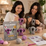 BakGelAl Hello Adorable Amigurumi Koala Yapım Kiti – 2 Sevimli Koala BFF Kendin Yap Hobi Seti - Görsel 6