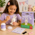 BakGelAl Mini Amigurumi Tavşan Yapım Kiti – Anahtarlık veya Amigurumi Oyunca, Türkçe Video Anlatımlı - Görsel 3