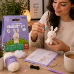 BakGelAl Mini Amigurumi Tavşan Yapım Kiti – Anahtarlık veya Amigurumi Oyunca, Türkçe Video Anlatımlı - Görsel 8