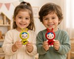 BakGelAl Hello Adorable Uğur Böceği Amigurumi Yapım Kiti, 2'li BFF Crochet Seti - Görsel 5