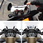 BakGelAl Geniş Açılı Motosiklet Kör Nokta Aynası, Güvenlik Aynası, Scooter, Touring, Adventure Uyuml - Görsel 10