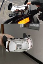 BakGelAl Geniş Açılı Motosiklet Kör Nokta Aynası, Güvenlik Aynası, Scooter, Touring, Adventure Uyuml - Görsel 5