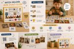 BakGelAl Memory Up Hafıza Kartı Oyunu – 140 Fotoğraflı QR Destekli Eğitici Zeka Oyunu - Görsel 4