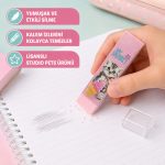 BakGelAl Studio Pets Lisanslı Renkli Silgi Kedi Köpek Desenli Okul Kırtasiye Silgisi 1 Adet - Görsel 2