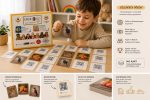 BakGelAl Memory Up Hafıza Kartı Oyunu – 140 Fotoğraflı QR Destekli Eğitici Zeka Oyunu - Görsel 11