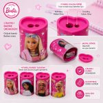 BakGelAl Lisanslı Barbie Metal Kalemtraş Hazneli Tekli Çocuk Okul Kırtasiye Kalem Açacağı - Görsel 5