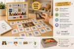 BakGelAl Memory Up Hafıza Kartı Oyunu – 140 Fotoğraflı QR Destekli Eğitici Zeka Oyunu - Görsel 5