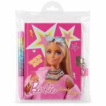 BakGelAl Barbie Kilitli Hatıra Defteri Seti – Kalemli Günlük Defter, Kilit ve Çocuk Kırtasiye Seti