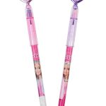 BakGelAl Barbie Lisanslı Silgili Geçmeli Kalem – Kalp Başlıklı Figürlü Çocuk Okul Kalemi