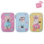 BakGelAl Studio Pets 3D Kabartmalı Kalem Kutusu Kedi Köpek Desenli Fermuarlı Bölmeli Okul Kalemliği Büyük - Görsel 5