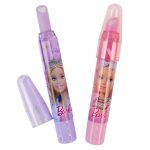 BakGelAl Lisanslı Barbie Kalp Uçlu Çevirmeli Kalem Silgi Kapaklı Okul Kırtasiye Ürünü