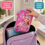 BakGelAl Barbie EVA Büyük Kalemlik – Geniş Kalem Çantası | Fermuarlı Okul Kalem Kutusu - Görsel 5