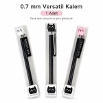 BakGelAl Kedi Figürlü Versatil Kalem – Sevimli Tasarım 0.7 mm Mekanik Kurşun Kalem
