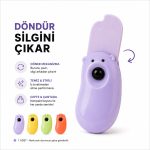 BakGelAl Renkli Ayıcık Görünümlü Basmalı Silgi - Eğlenceli Kırtasiye Ürünü - Görsel 4