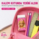 BakGelAl Barbie Resimli Silgi – Beyaz Çocuk Silgisi | Okul ve Kırtasiye Malzemesi - Görsel 4
