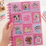 BakGelAl Studio Pets Lisanslı Hareketli Pullu Kapaklı Spiralli Defter – Kedi Köpek Desenli Pembe Çocuk  Defteri