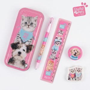 Studio Pets Lisanslı 5 Parça Kırtasiye Seti 