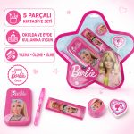 BakGelAl Barbie Kırtasiye Seti Kalem Kutulu – Kurşun Kalem, Silgi, Kalemtıraş ve Cetvel - Görsel 3