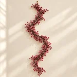 190 cm Kokina Kapı Süsü Garland (3 m Peri LED Hediyeli) - Görsel 2