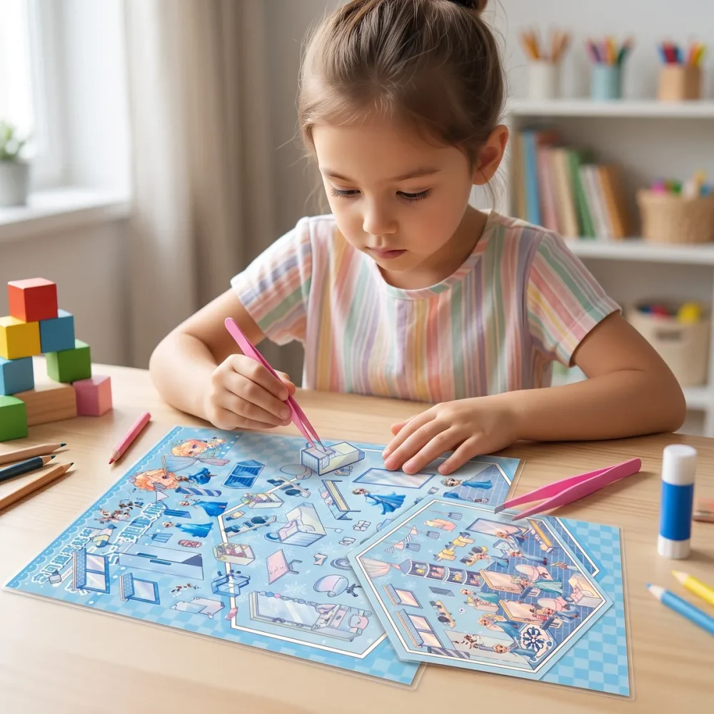 3D DIY Sticker Seti – Kendin Yap Kabartmalı Çıkartma Etkinlik Seti - Görsel 5