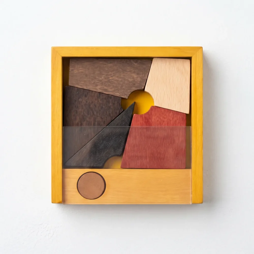 Ahşap IQ Puzzle – Zeka ve Mantık Geliştiren Tangram Bulmaca - Görsel 4