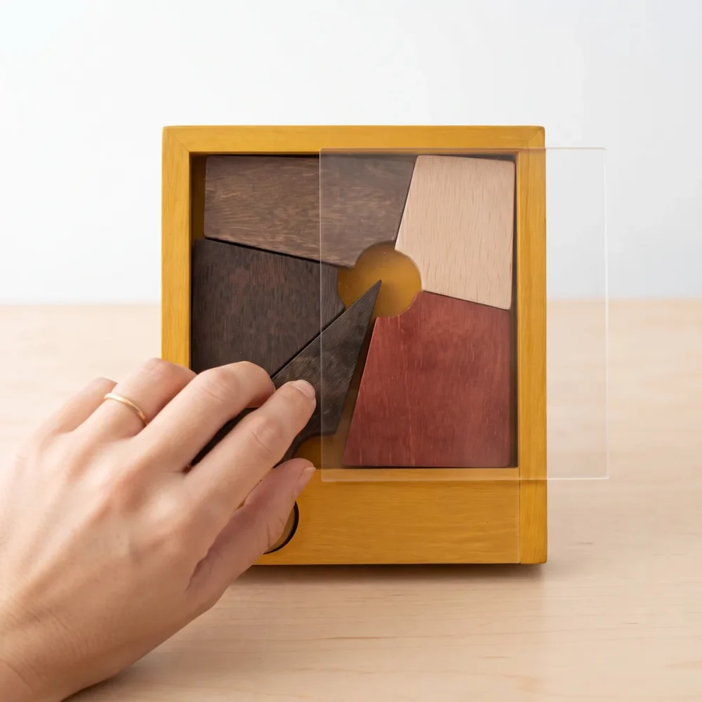 Ahşap IQ Puzzle – Zeka ve Mantık Geliştiren Tangram Bulmaca - Görsel 5