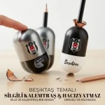 Beşiktaş Lisanslı Hacıyatmaz Silgi ve Kalemtıraş – BJK Taraftar Kırtasiye