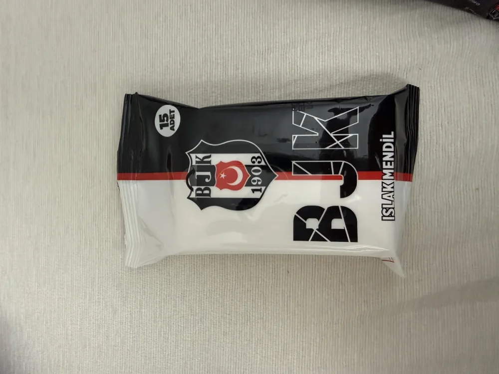 Beşiktaş Lisanslı Paket Islak Mendil – BJK Taraftar Cep Mendili - Görsel 6