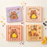 Capybara Desenli Not Defteri – Sevimli Kapibara Temalı Okul Defteri - Görsel 3