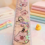 Capybara Oyunlu Cetvel – Bilyeli Oyunlu Kapibara Temalı Cetvel - Görsel 6