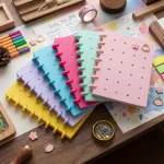 Crotus Delikli Defter – Disk Ciltli Renkli Planlayıcı Not Defteri - Görsel 6