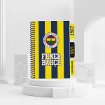Fenerbahçe Lisanslı Bölmeli Spiralli Defter – Sarı Lacivert Taraftar Defteri - Görsel 2