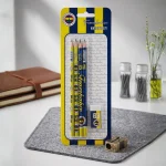 Fenerbahçe Lisanslı Dörtlü Kurşun Kalem ve Silgi Seti – Sarı Lacivert